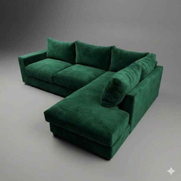 L shaped couch