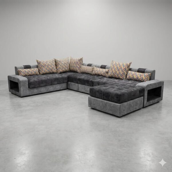 U-shaped 12 seater couch