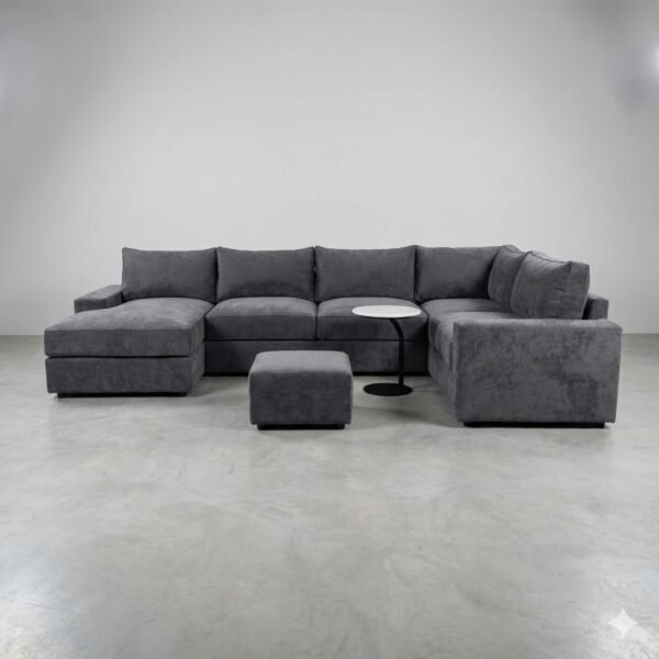 U-shaped 8 seater couch